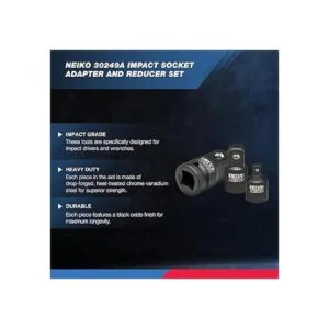 Neiko 30249A Juego de adaptadores y reductores de_2