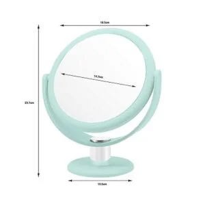 Danielle 10X Soft Touch Round Vanity Mirror Seafoam_3