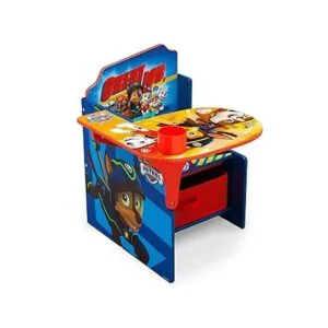 Silla escritorio con contenedor de almacenamiento Delta_4