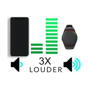 Frewico Reloj con altavoz Bluetooth X10 reproductor de_2