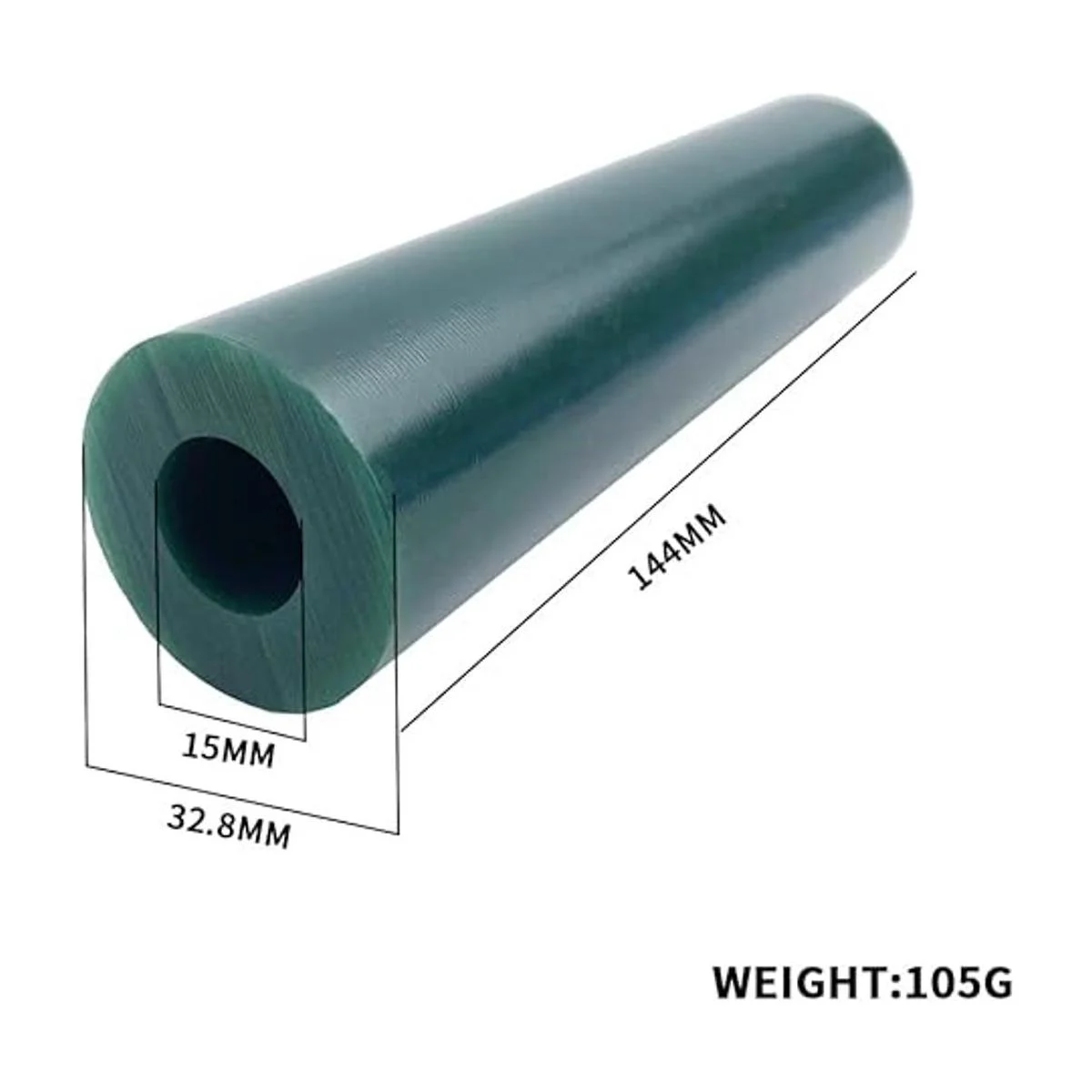 PHYHOO Tubo de cera de talla verde para molde de anillo_4