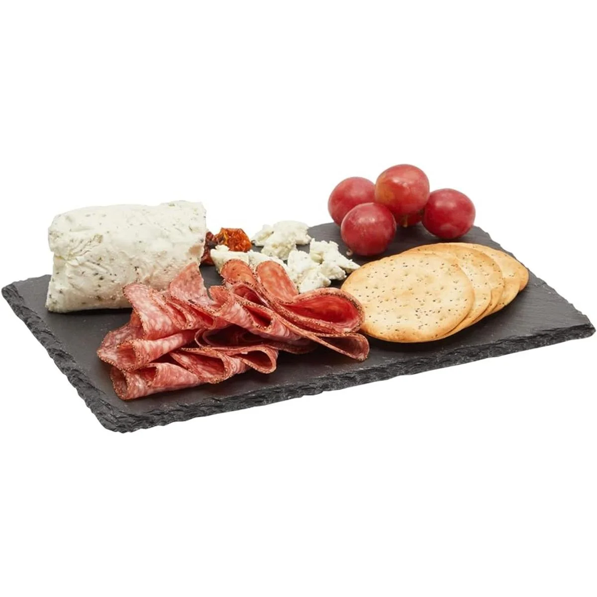 Minitablas de pizarra para servir quesos. Charolas de