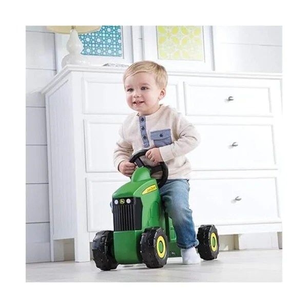 TOMY Tractor de juguete sin pedales de John Deere color_3