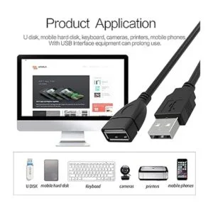 Paquete de 20 cables adaptadores de enchufe USB 2.0 macho_6