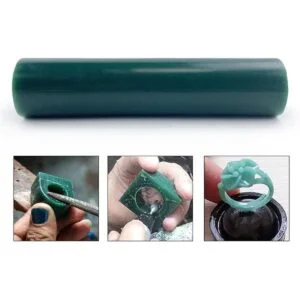 PHYHOO Tubo de cera de talla verde para molde de anillo_2