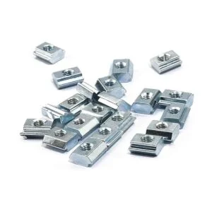 Boeray 50 piezas M3 Slide in T Nut Tuerca deslizante para_5