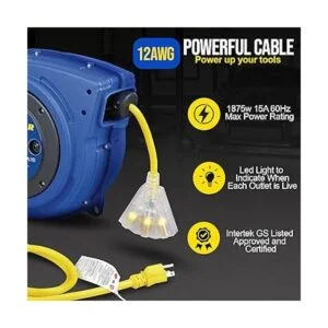 Carrete de extensión Goodyear resistente 40 pies_2