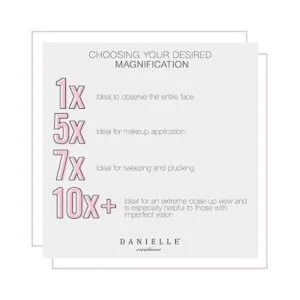 Danielle 10X Soft Touch Round Vanity Mirror Seafoam_4