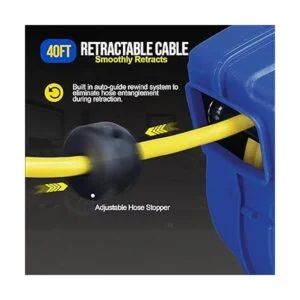 Carrete de extensión Goodyear resistente 40 pies_3