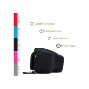 MegaGear Funda de neopreno con mosquetón para cámara_2