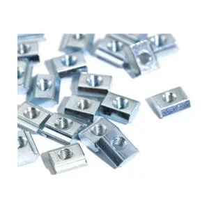 Boeray 50 piezas M3 Slide in T Nut Tuerca deslizante para_6