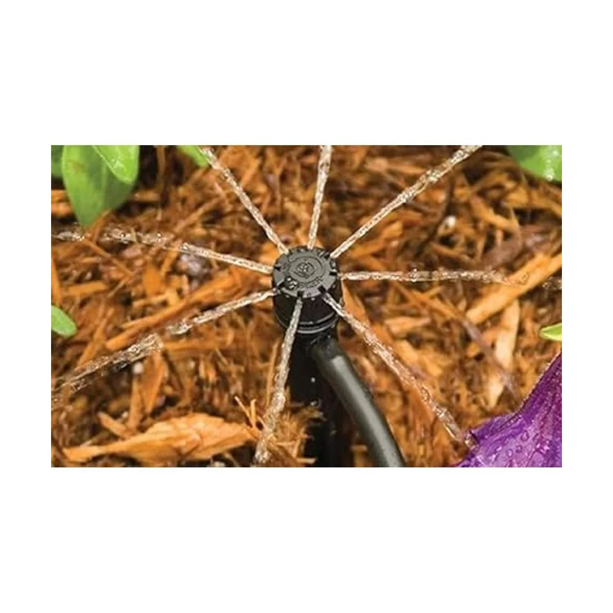 CTKcom Goteros ajustables de riego de flujo de agua de 360