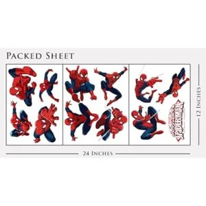 Dekosh Paquete de calcomanías de Spiderman para_5