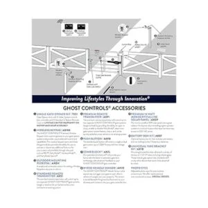 Ghost Controls AXPB Botón para sistemas de abrelatas de_2