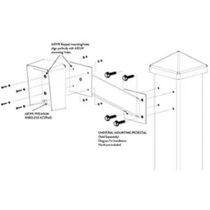 Ghost Controls Teclado inalámbrico prémium para abridores_5