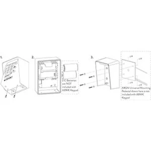 Ghost Controls Teclado inalámbrico prémium para abridores_6