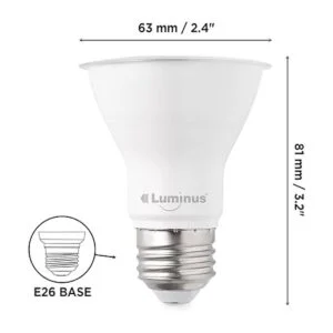 Luminus plyc3223 PAR20 Flood 7 W 50 W 550 lúmenes_2