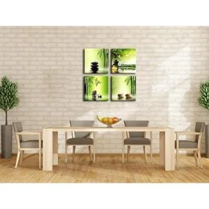 Pyradecor 4 lienzos XL enmarcados contemporáneos con_3