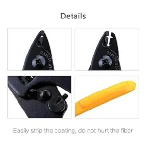 Kit de herramientas para fibra óptica Herramienta para