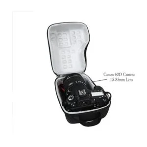 Estuche de viaje duro para Canon EOS T7 T8i 2000D 80D 70D