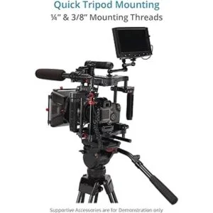 Filmcity Jaula de montaje en jaula para cámara de video_3