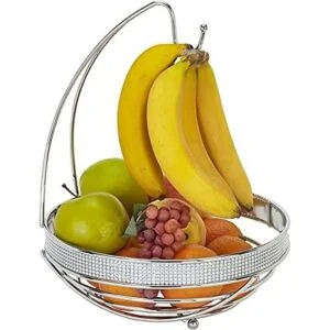 Detalles de la cocina Cesta redonda con colgador de árbol_1