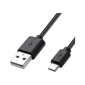 Smays Cable micro USB a granel negro de 3 pies paquete de_4