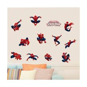 Dekosh Paquete de calcomanías de Spiderman para_4