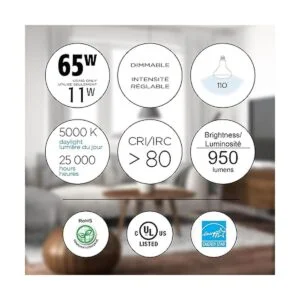 Luminus plyc5235 BR30 11 W 65 W 950 lúmenes luz de día_3