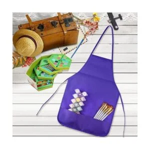 12 paquetes con 6 colores de delantales para niños para