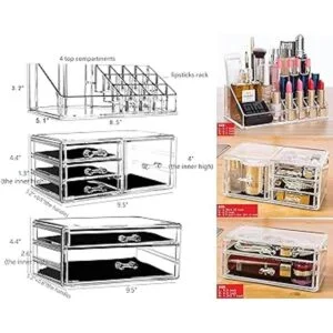 Estuche de maquillaje Cq Acrylic_3