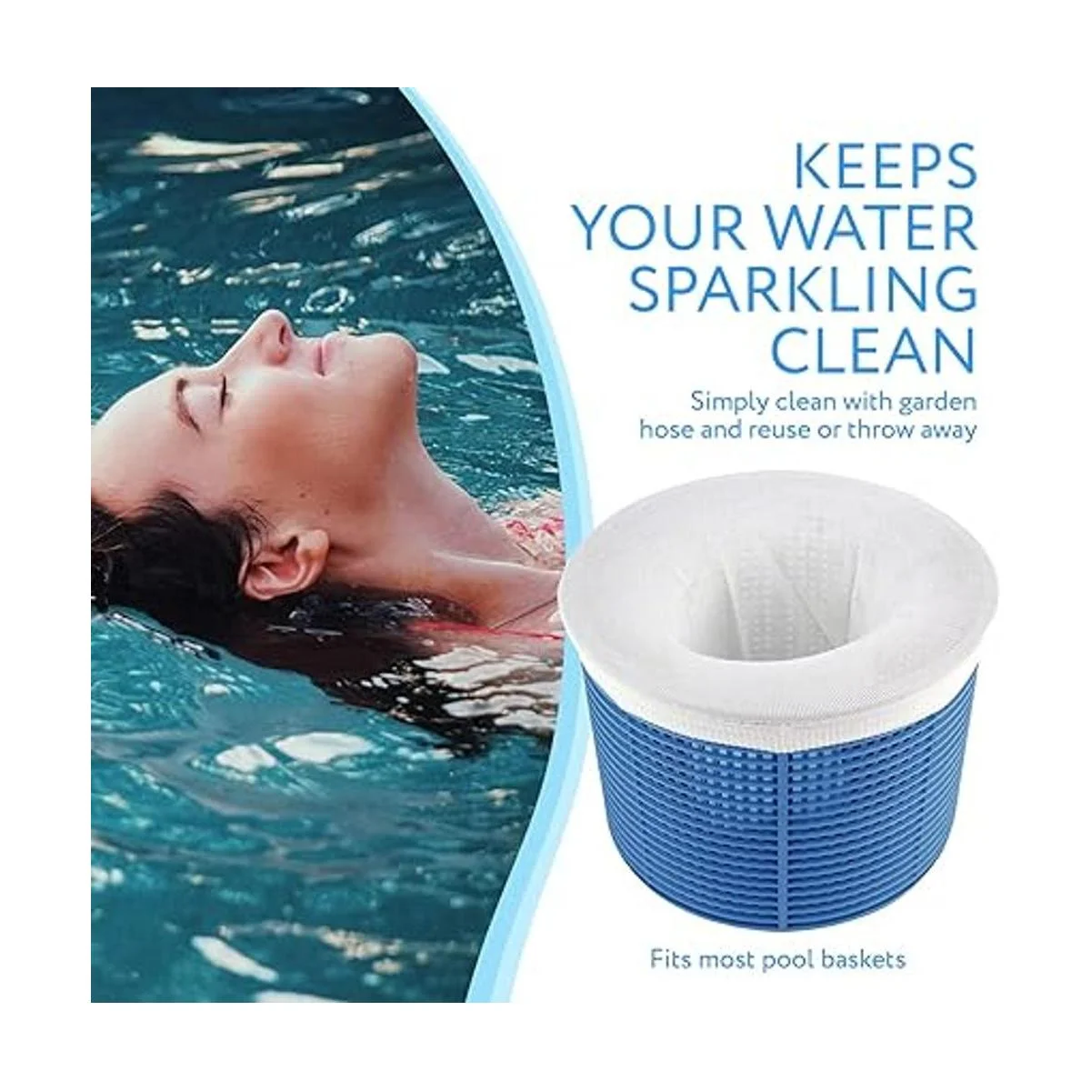 Paquete de 10 unidades de mangas despumadoras de alberca_3