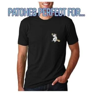 Bote de fumar Pals Místico High Unicorn Iron on bordado