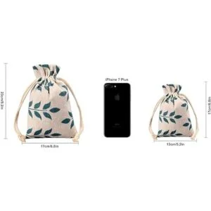 MetaU Burlap Bags With Drawstring Storage Bag Sachets Bag