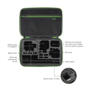 HSU Funda de transporte grande para GoPro Hero 2018_3