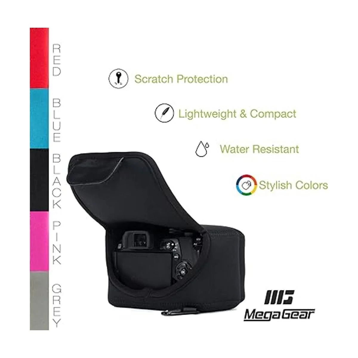 Megagear MG755 Funda de neopreno para cámara Sony_5