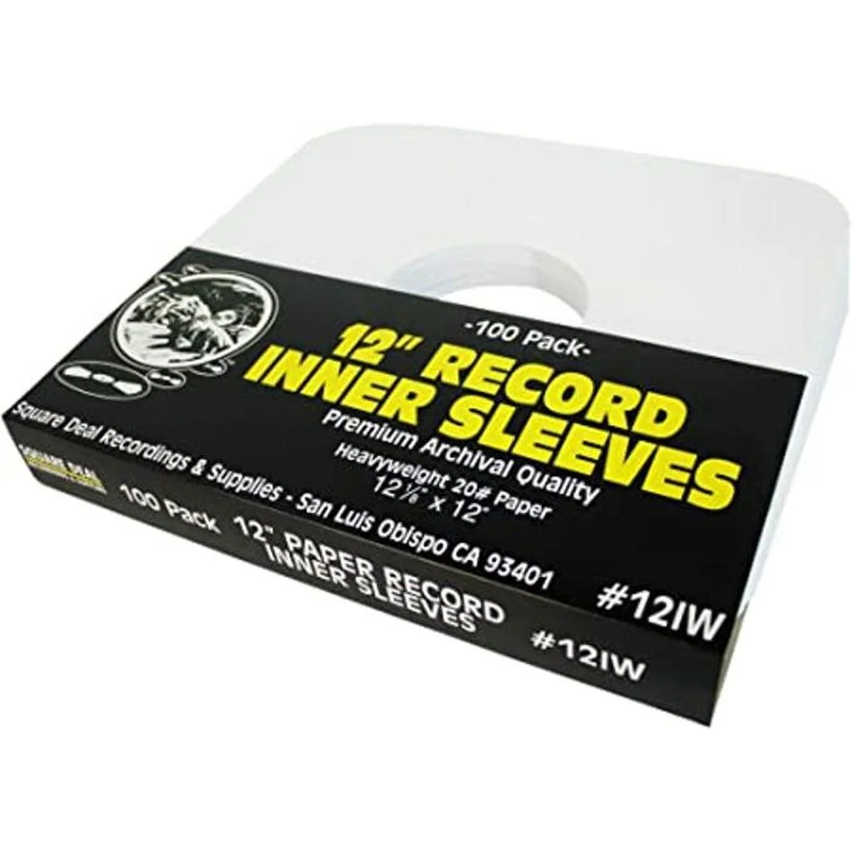 Square Deal Fundas interiores para disco de vinilo de 12_1