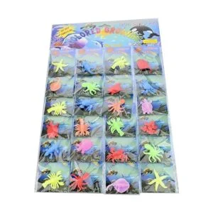 Funlop Paquete de 24 criaturas sensoriales de animales de_1