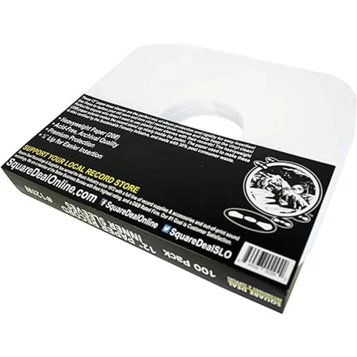 Square Deal Fundas interiores para disco de vinilo de 12_2