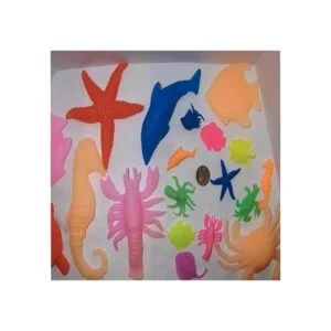 Funlop Paquete de 24 criaturas sensoriales de animales de_5