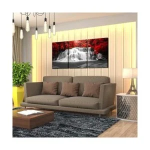 Kreative Arts Lienzo para pared diseño de cascada color_4