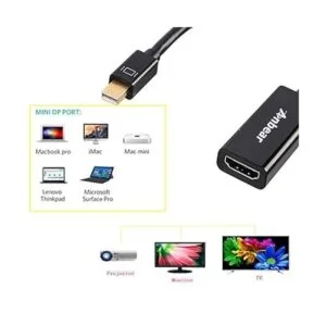 Mini adaptador Displayport a HDMI cable Thunderbolt a_3