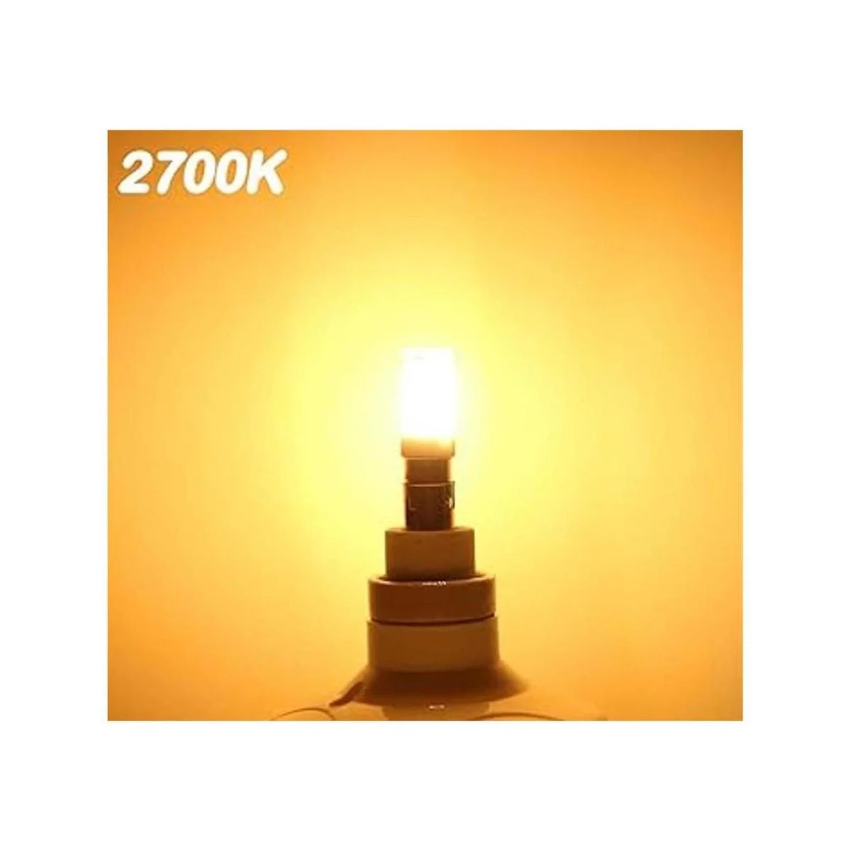 Lamsky Bombilla LED BA15D de doble contacto con base de