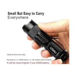 Detector de luz linterna verde Ulako único 1 modo con Zoom_4