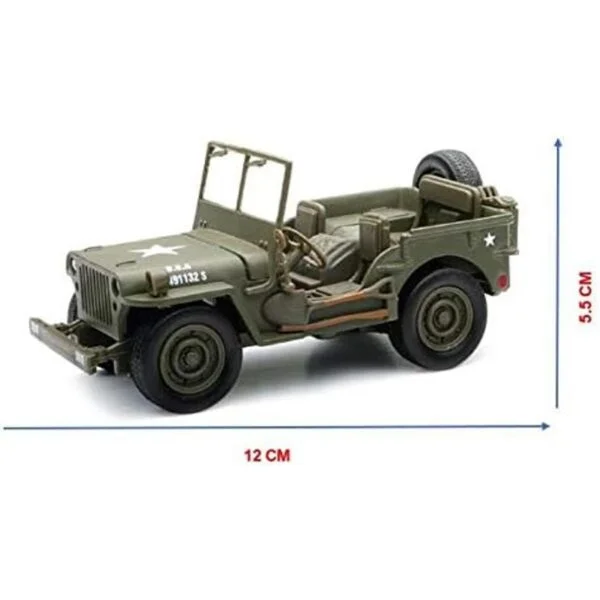 New Ray Classic Armour Willys Jeep Escala 132