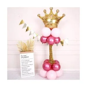 MYUBWTF 6 globos grandes de corona dorada de 40 pulgadas_2