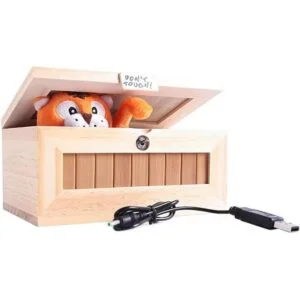 Caja Xinhome con cartel de Dont touch no tocar_6