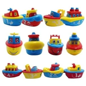 Juguetes para el baño para niños y niñas 3 Bees Me set_5
