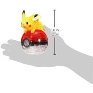 Rompecabezas de 61 piezas 3D Pokemon Pikachu y Monster Ball_6