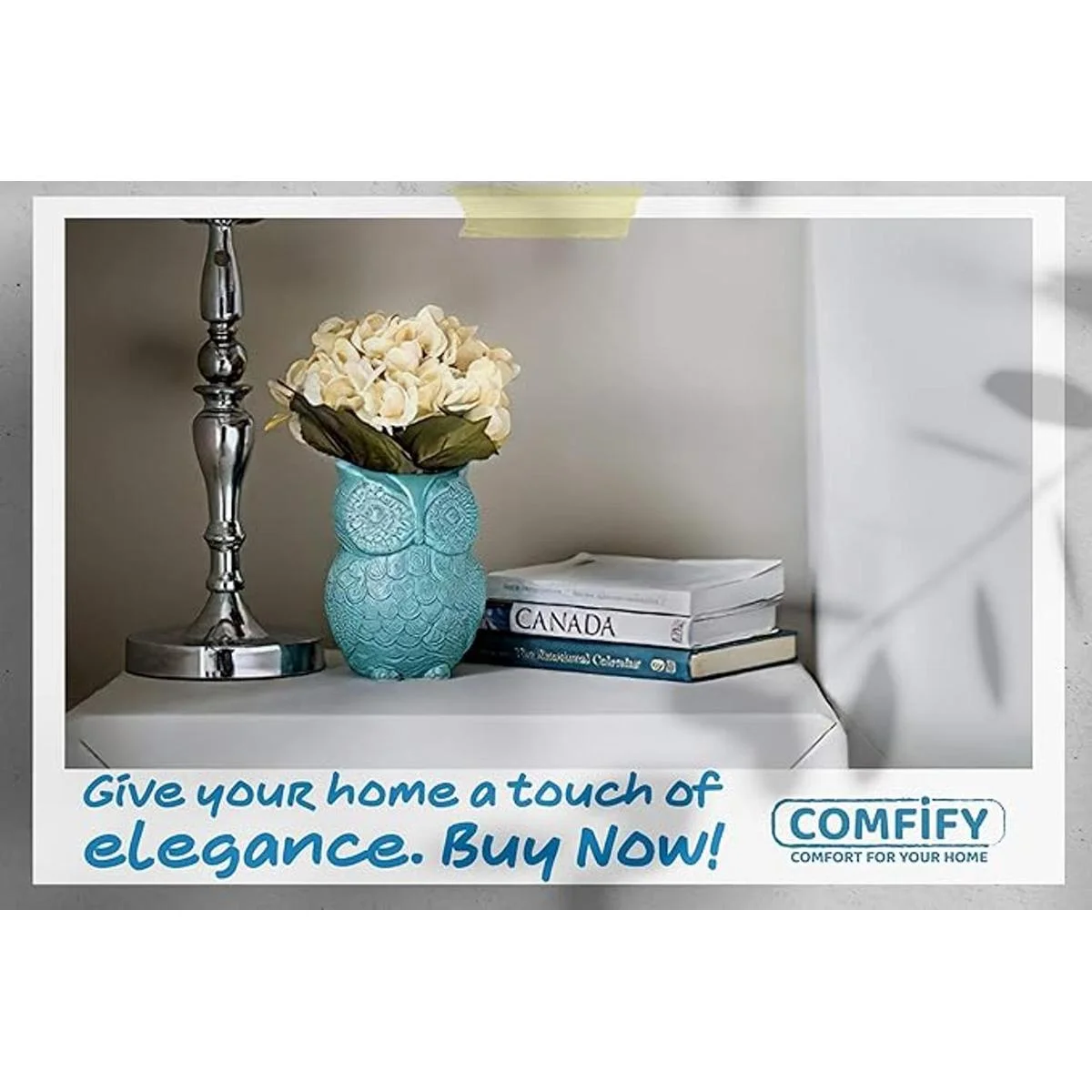 Soporte para utensilios con forma de búho de Comfify.